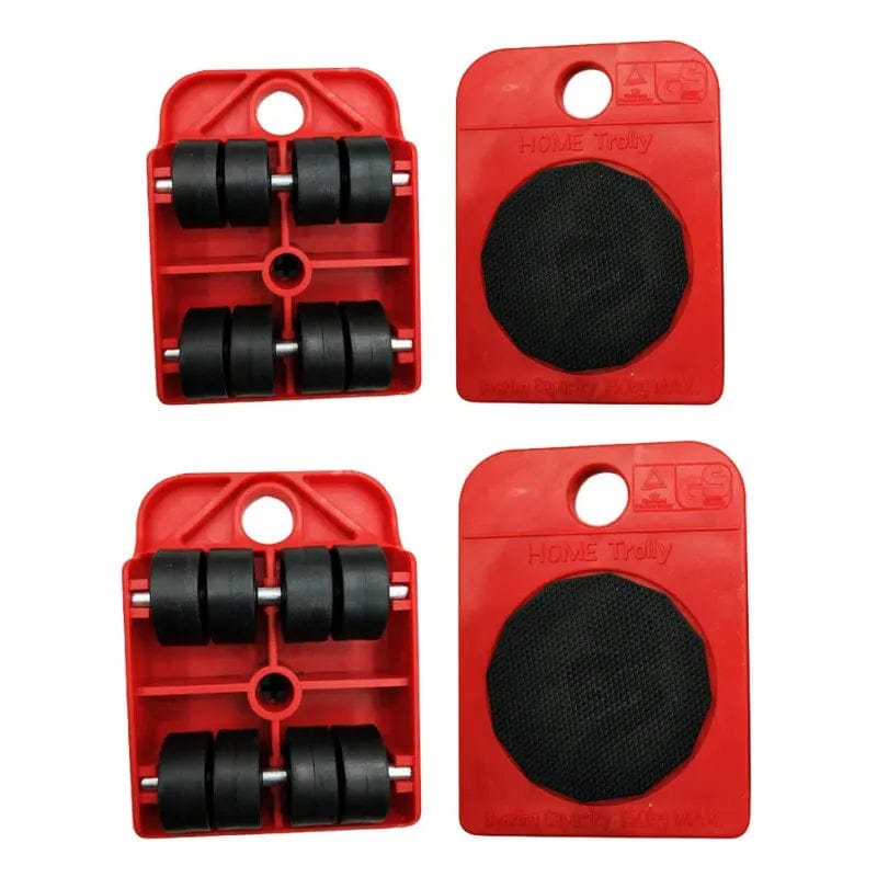Furniture Moving Transport Roller Set Removal Lifting Moving Tool Set Wheel Bar Mover Moving Heavy Stuffs Device Hand Tool - SHOWLU FASHION STORE