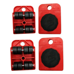 Furniture Moving Transport Roller Set Removal Lifting Moving Tool Set Wheel Bar Mover Moving Heavy Stuffs Device Hand Tool - SHOWLU FASHION STORE