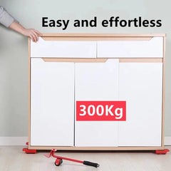 Furniture Moving Transport Roller Set Removal Lifting Moving Tool Set Wheel Bar Mover Moving Heavy Stuffs Device Hand Tool - SHOWLU FASHION STORE