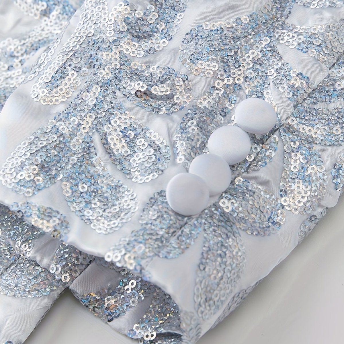 Glittering Mens Sequin Blazer Jacket - Red Shawl Collar for Show - Stopping Evening & Event Wear - Fashion - Forward Party Style, Perfect for Red Carpet Events - SHOWLU FASHION STORE