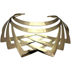 Gothic Alloy Choker Necklaces Simple Statement Short African Necklace Chokers Collar Fashion Costume Jewelry for Women Gift - SHOWLU FASHION STORE