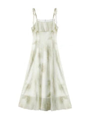 Green Chiffon Fairy Holiday Dress - SHOWLU FASHION STORE