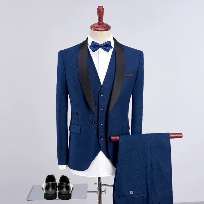 Green Fruit Collar Host Stage Dinner Suit Dress - SHOWLU FASHION STORE
