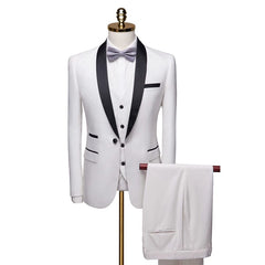 Green Fruit Collar Host Stage Dinner Suit Dress - SHOWLU FASHION STORE