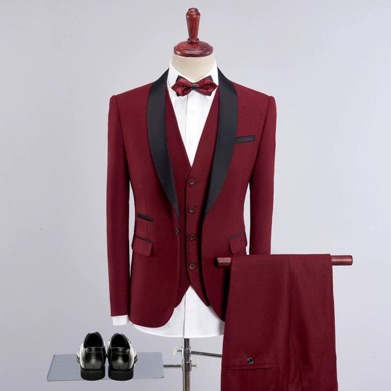 Green Fruit Collar Host Stage Dinner Suit Dress - SHOWLU FASHION STORE