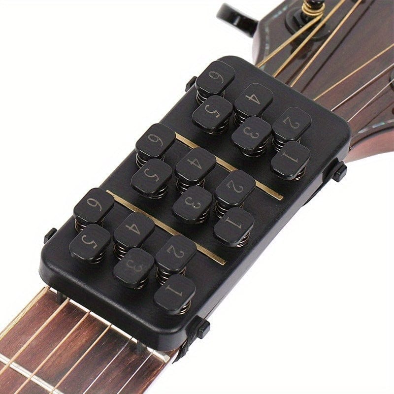 Guitar Chord Trainer For 38 - 41 Inch Folk Guitar Guitar Learning Tools Guitar Learning System Guitar Chord System Guitar Assist Device With Guitar Chord Chart - SHOWLU FASHION STORE