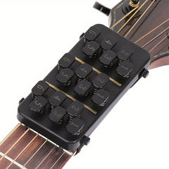 Guitar Chord Trainer For 38 - 41 Inch Folk Guitar Guitar Learning Tools Guitar Learning System Guitar Chord System Guitar Assist Device With Guitar Chord Chart - SHOWLU FASHION STORE