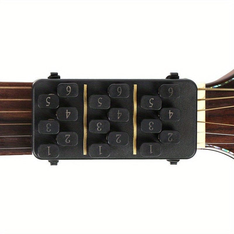 Guitar Chord Trainer For 38 - 41 Inch Folk Guitar Guitar Learning Tools Guitar Learning System Guitar Chord System Guitar Assist Device With Guitar Chord Chart - SHOWLU FASHION STORE