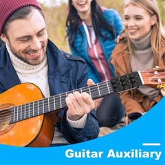 Guitar Chord Trainer For 38 - 41 Inch Folk Guitar Guitar Learning Tools Guitar Learning System Guitar Chord System Guitar Assist Device With Guitar Chord Chart - SHOWLU FASHION STORE