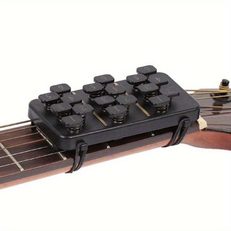 Guitar Chord Trainer For 38 - 41 Inch Folk Guitar Guitar Learning Tools Guitar Learning System Guitar Chord System Guitar Assist Device With Guitar Chord Chart - SHOWLU FASHION STORE