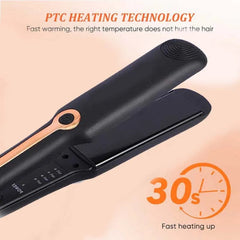 Hair Straighteners Professional Wet Dry Fast Styler Tourmaline Ionic Flat Iron Wide Plate Hair Straightener Hair Styling Tools - SHOWLU FASHION STORE