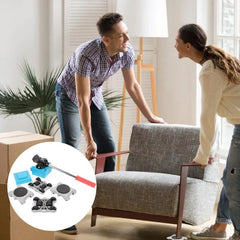 Heavy Duty Furniture Lifter Furniture Moving Transport Roller Set Heavy Duty Lifter Transport Tool Furniture Mover Roller Wheel - SHOWLU FASHION STORE