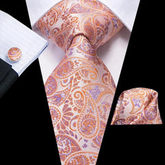 Hi - Tie Solid Gold Yellow Silk Ties For Men Handky Cufflinks Set Fashion Gift For Men's Tie Wedding Business Necktie - SHOWLU FASHION STORE
