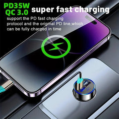 High - Speed Multi - Port Car Charger - SHOWLU FASHION STORE