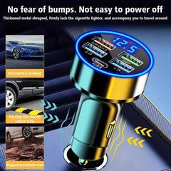 High - Speed Multi - Port Car Charger - SHOWLU FASHION STORE