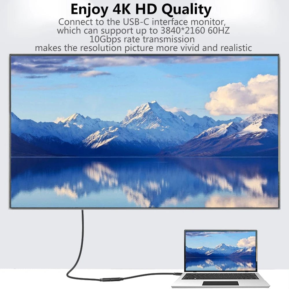 High - Speed USB C Extension Cable - SHOWLU FASHION STORE