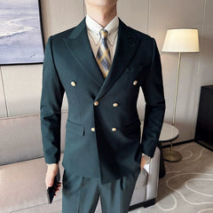 Host Casual White Closure Collar Slim Fit Suit - SHOWLU FASHION STORE