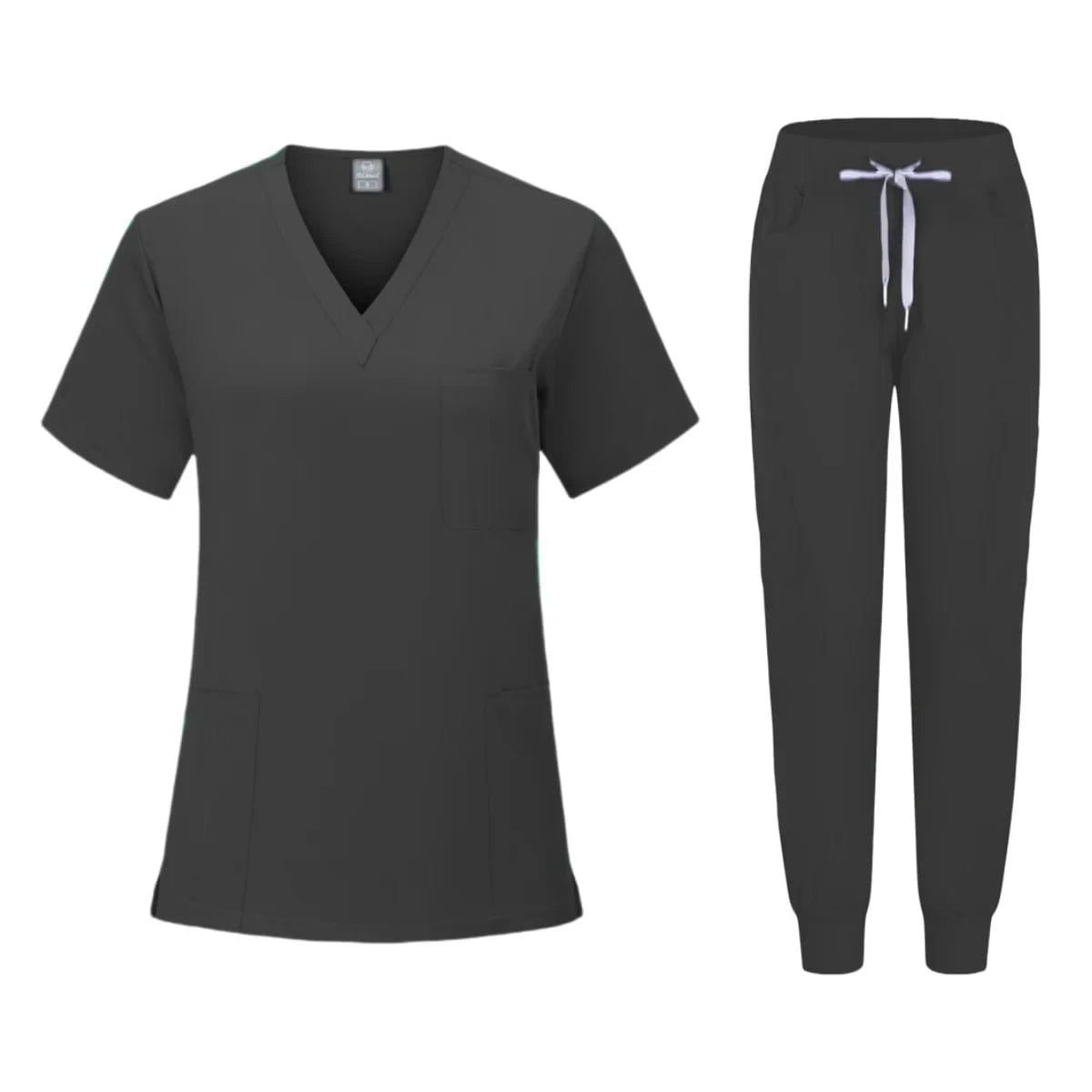 Hot Sale Anti Wrinkle Washable Soft Fabric Nurse Scrubs Hospital Uniform Medical Scrubs Women Jogger Scrubs Sets Pair - SHOWLU FASHION STORE