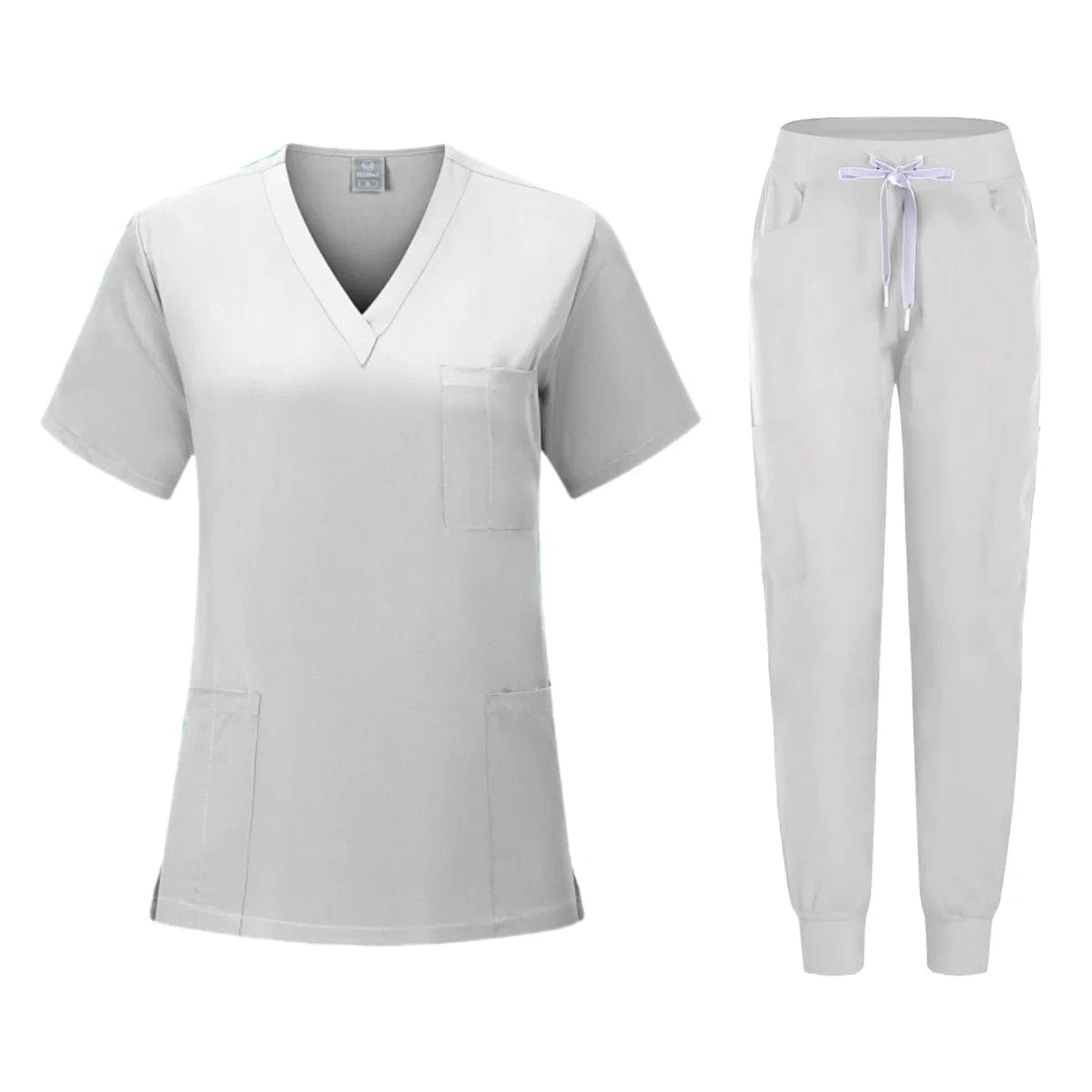 Hot Sale Anti Wrinkle Washable Soft Fabric Nurse Scrubs Hospital Uniform Medical Scrubs Women Jogger Scrubs Sets Pair - SHOWLU FASHION STORE