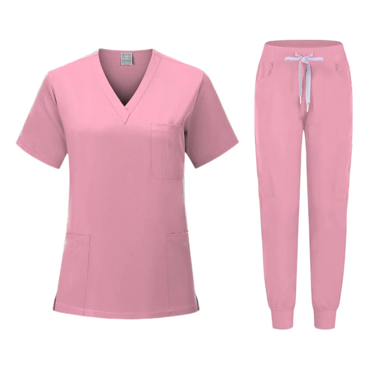 Hot Sale Anti Wrinkle Washable Soft Fabric Nurse Scrubs Hospital Uniform Medical Scrubs Women Jogger Scrubs Sets Pair - SHOWLU FASHION STORE