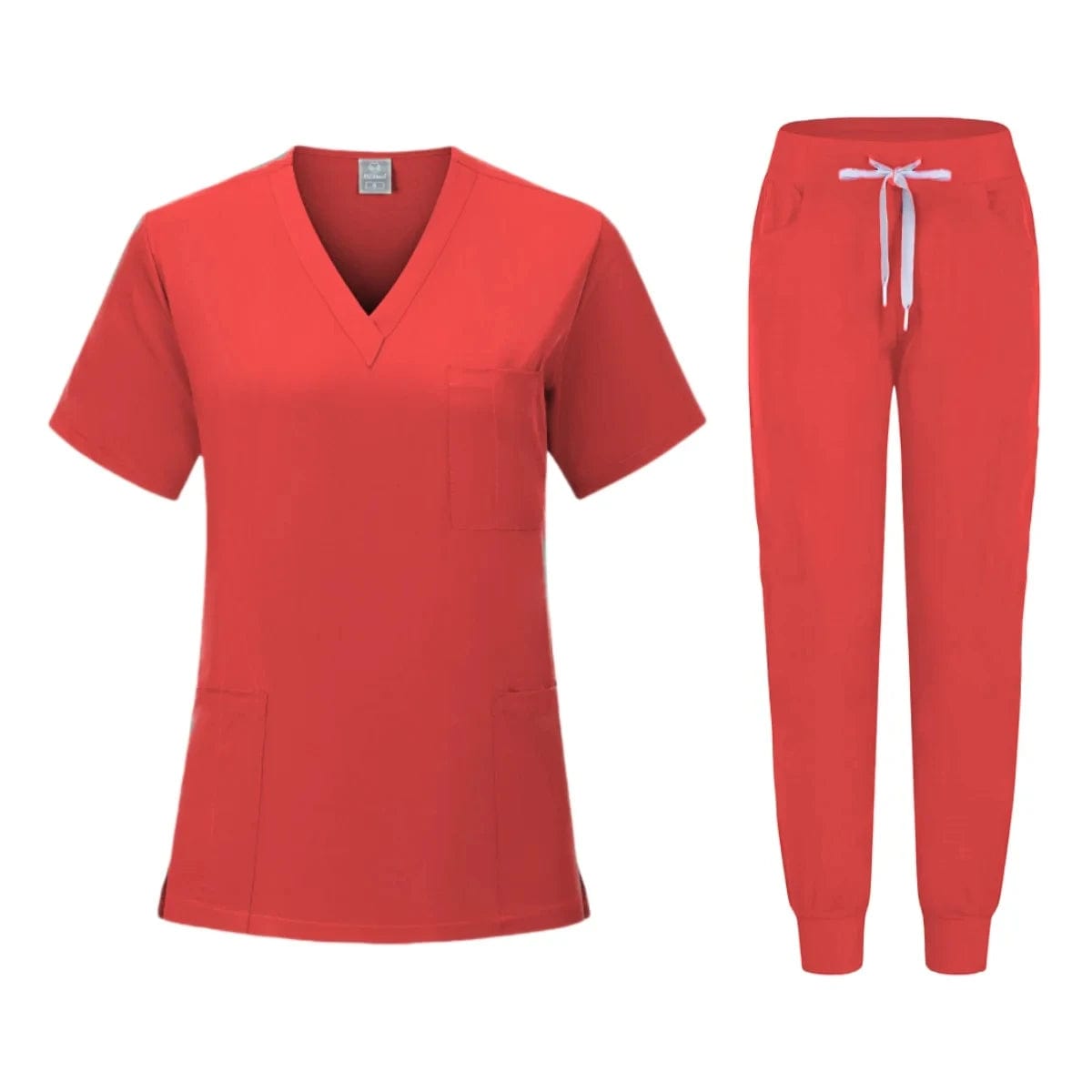Hot Sale Anti Wrinkle Washable Soft Fabric Nurse Scrubs Hospital Uniform Medical Scrubs Women Jogger Scrubs Sets Pair - SHOWLU FASHION STORE