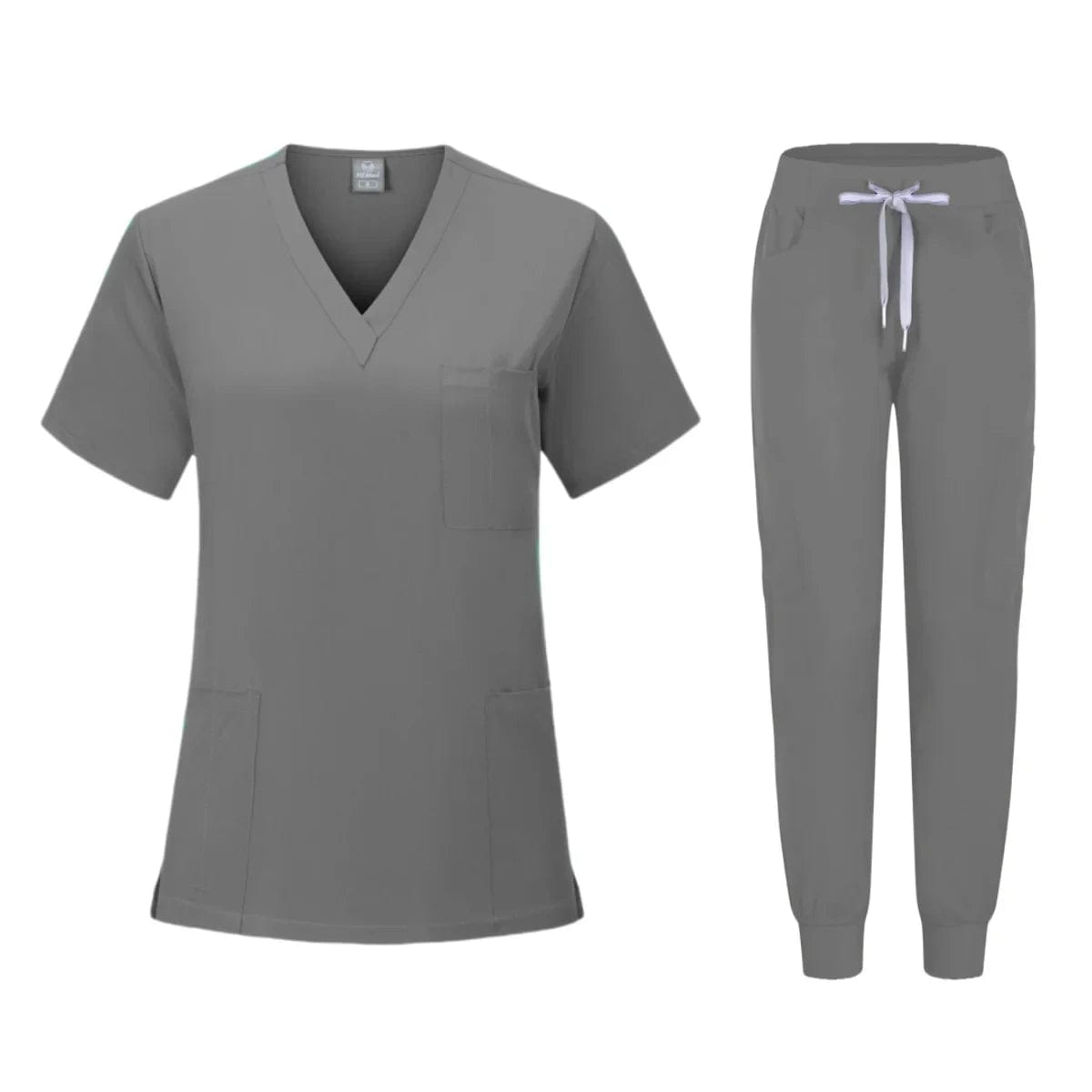 Hot Sale Anti Wrinkle Washable Soft Fabric Nurse Scrubs Hospital Uniform Medical Scrubs Women Jogger Scrubs Sets Pair - SHOWLU FASHION STORE