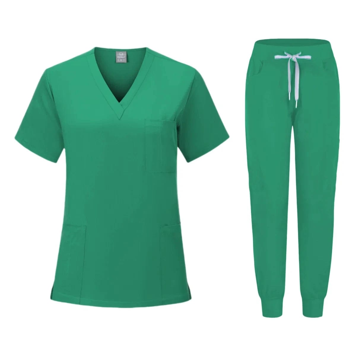 Hot Sale Anti Wrinkle Washable Soft Fabric Nurse Scrubs Hospital Uniform Medical Scrubs Women Jogger Scrubs Sets Pair - SHOWLU FASHION STORE