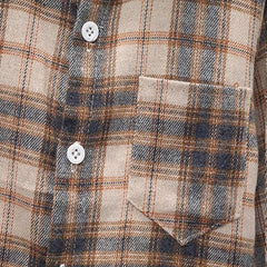 IENENS Kids Shirt Clothes Spring Thin Blouses Clothing Infant Boy Plaid Cotton Tops 1 2 3 4 Years Kids Long Sleeves Shirt - SHOWLU FASHION STORE