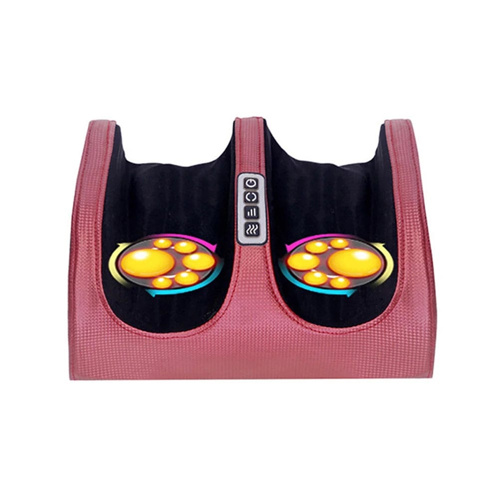 Infrared Heating Foot Massager Rolling Shiatsu Calf Health Care Therapy Deep Tissue Muscles Relieve Fatigue Vibrator Machin - SHOWLU FASHION STORE