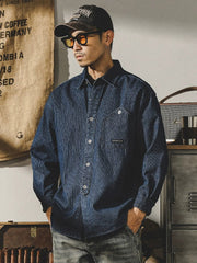 Jereno 320G Long Sleeve Thick Casual Vintage Parka - SHOWLU FASHION STORE