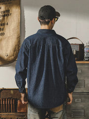 Jereno 320G Long Sleeve Thick Casual Vintage Parka - SHOWLU FASHION STORE