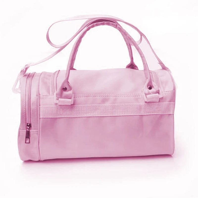 Kids Dance Bag for Girls Ballerina Bag Pink Lace Duffel for Ballet Class Crossbody Name Embroidery Ballet Handbag Shoulder Bags - SHOWLU FASHION STORE