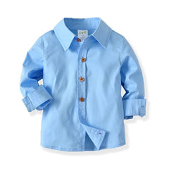 Kids Gentleman Wedding Costume Boy Formal Clothes Performance Suit Prom Party Tie Blazer Children's Day Boys School Uniform 1 - 9T - SHOWLU FASHION STORE