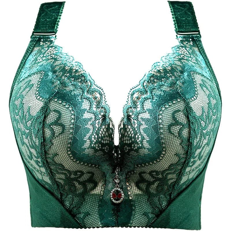 Lace Bra Underwire Bra for Women Plus Size Bra Underwear Women 5/8 Cup Sexy Bra Push Up Bra Women Tops Fashion Female Clothing - SHOWLU FASHION STORE