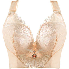 Lace Bra Underwire Bra for Women Plus Size Bra Underwear Women 5/8 Cup Sexy Bra Push Up Bra Women Tops Fashion Female Clothing - SHOWLU FASHION STORE