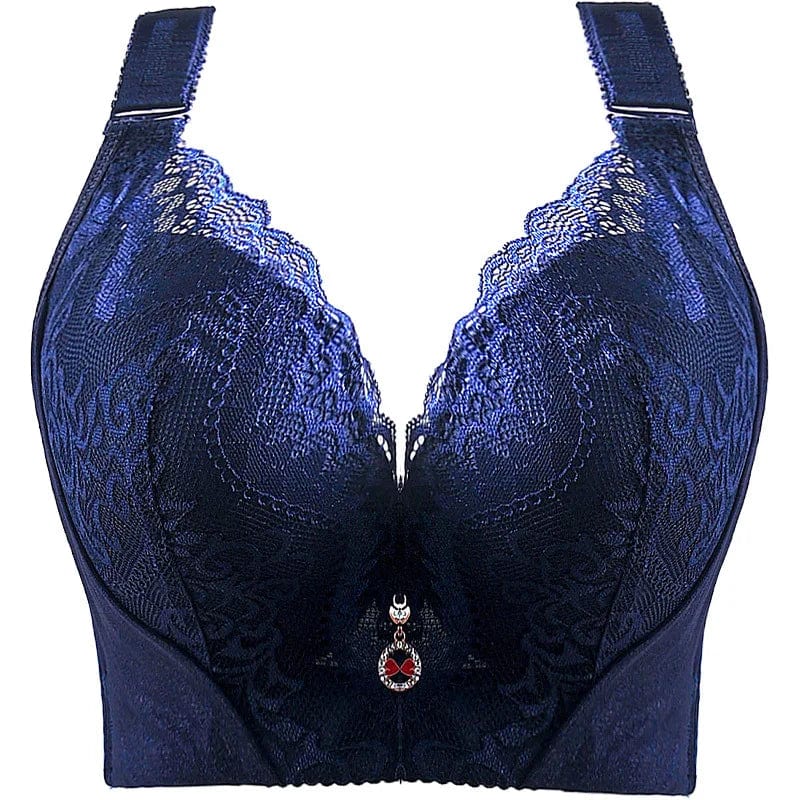 Lace Bra Underwire Bra for Women Plus Size Bra Underwear Women 5/8 Cup Sexy Bra Push Up Bra Women Tops Fashion Female Clothing - SHOWLU FASHION STORE