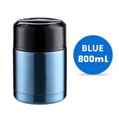 Large Capacity 800ML/1000ML Thermos Lunch Box Portable Stainless Steel Food Soup Containers Vacuum Flasks Thermocup - SHOWLU FASHION STORE