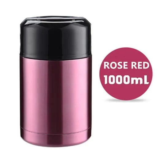 Large Capacity 800ML/1000ML Thermos Lunch Box Portable Stainless Steel Food Soup Containers Vacuum Flasks Thermocup - SHOWLU FASHION STORE