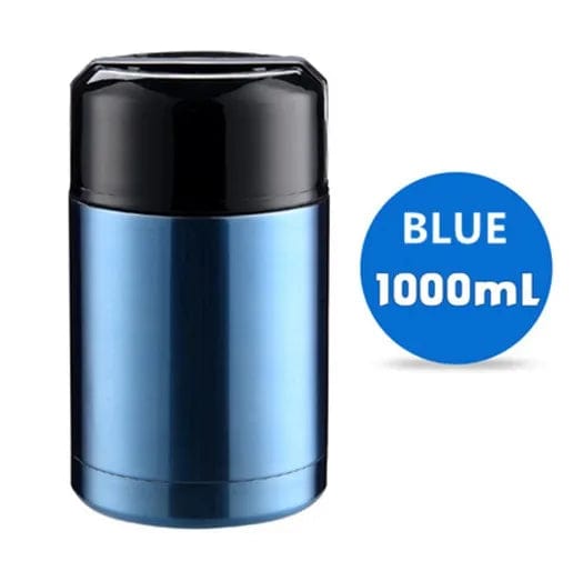 Large Capacity 800ML/1000ML Thermos Lunch Box Portable Stainless Steel Food Soup Containers Vacuum Flasks Thermocup - SHOWLU FASHION STORE
