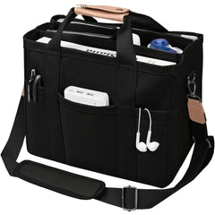 Large Capacity Multi Pocket Shoulder Bag With Compartment, Versatile Handbag With Durable Handles, Beige - SHOWLU FASHION STORE
