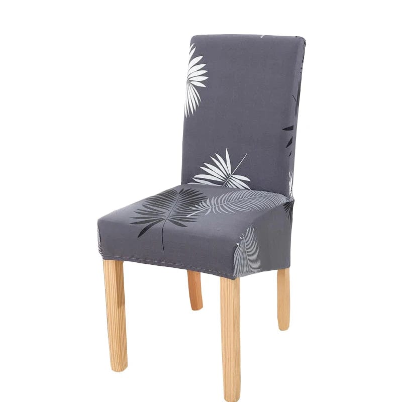 Large Chair Covers for Dining Room, Geometric Slipcover for high back Dining Chair, Soft Stretch Washable Removable - SHOWLU FASHION STORE