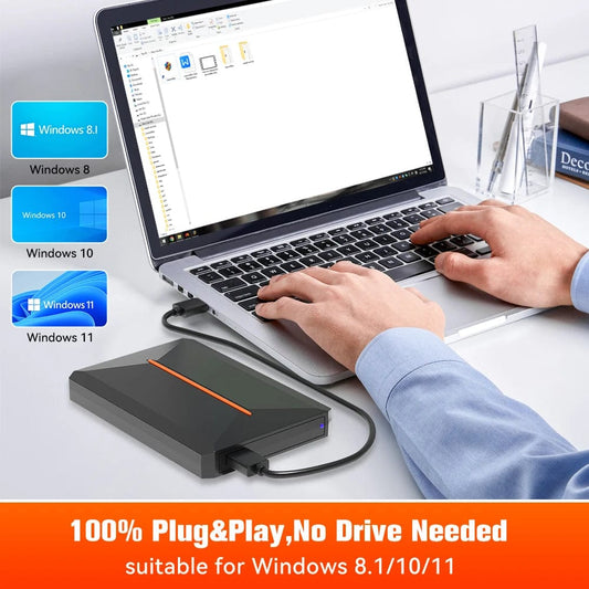 Launchbox Gaming Hard Drive Disk Retro Game Console for PS4/PS3/PS2/WiiU/Wii/N64/DC/PS1 for Win PC/Laptop With 3760+PC/3D Games - SHOWLU FASHION STORE