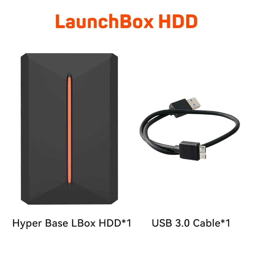Launchbox Gaming Hard Drive Disk Retro Game Console for PS4/PS3/PS2/WiiU/Wii/N64/DC/PS1 for Win PC/Laptop With 3760+PC/3D Games - SHOWLU FASHION STORE