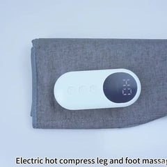 Leg Massager For Circulation And Pain Relief, Calf Air Compression Massager With Heat, Leg Massager With 3 Intensities, 3 Modes, Easy To Use, Muscle Relaxation, Support For Legs And Feet Discomfort, Helps With Muscle Stiffnes - SHOWLU FASHION STORE
