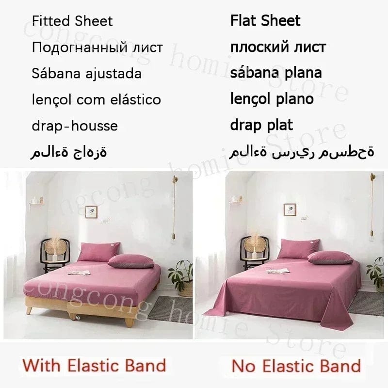 Luxury Milk Velvet Ultra - thick Warm Bedding Set for Winter Warmth Skin - friendly Duvet Cover Set King Antistatic Quilt Cover Sets - SHOWLU FASHION STORE