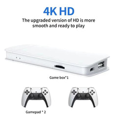 M15 Game Stick Mini TV Handheld Game Console Wireless Gamepads Video Game 64G 20000+ Retro Game HD Output Two - player for PS1 Etc - SHOWLU FASHION STORE