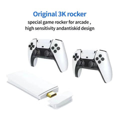 M15 Game Stick Mini TV Handheld Game Console Wireless Gamepads Video Game 64G 20000+ Retro Game HD Output Two - player for PS1 Etc - SHOWLU FASHION STORE