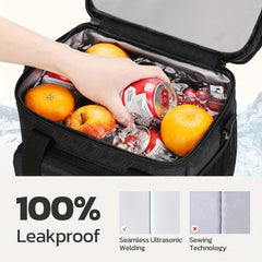 Maelstrom Insulated 17L Lunch Bag Women/Men, Lunch Box for Men, Leakproof Lunch Cooler Bag, Lunch Tote Bag - SHOWLU FASHION STORE