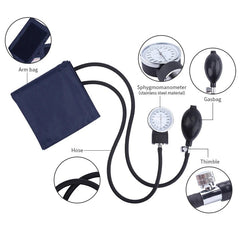 Manual Blood Pressure Monitor Diastolic Sphygmomanometer BP Tensiometer Blood Pressure Sphygmomanomete Cuff Home Health Monitor - SHOWLU FASHION STORE