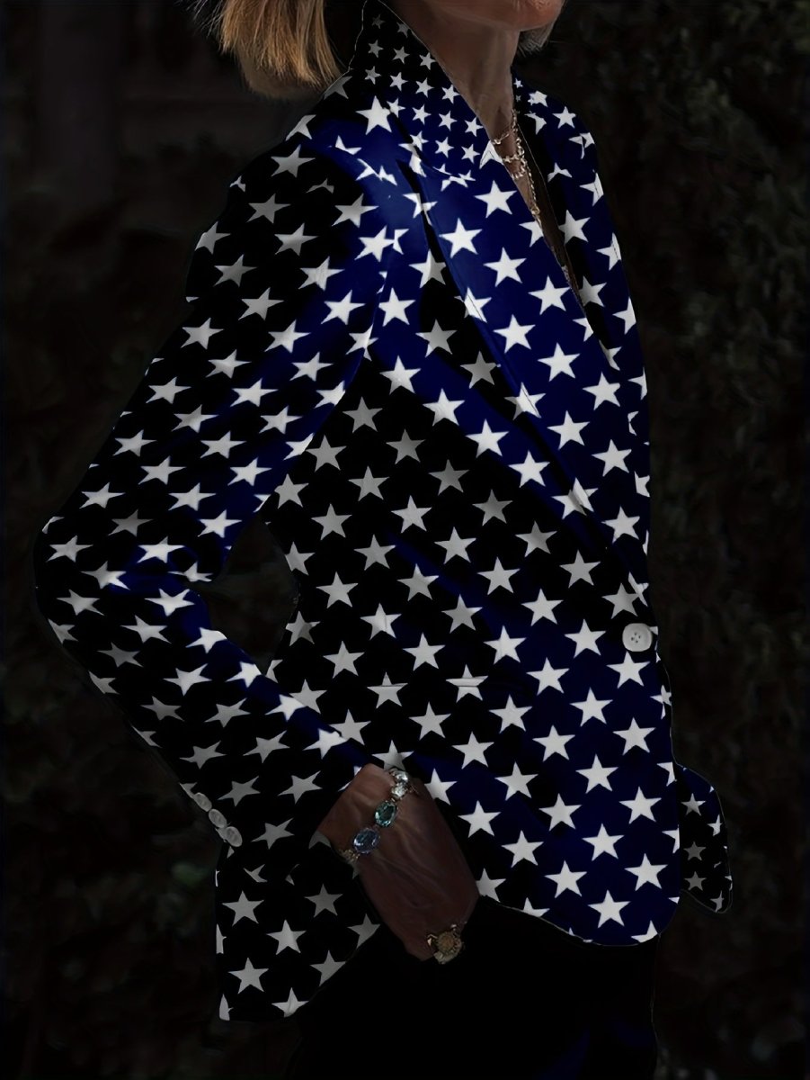 Men And Women Slim Fit Nightclub Style Suits, Christmas Fashion Western - style Clothes Autumn Winter Party Digital Printed Jacket And Long Pants 2pcs Set for Men Hip Hop Outerwear Clothes. - SHOWLU FASHION STORE